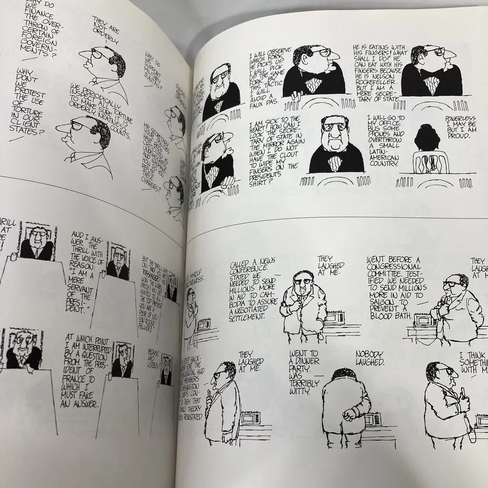 Cartoons Jules Feiffer's America 1982 1st Edition PB from Eisenhower to Reagan‎
